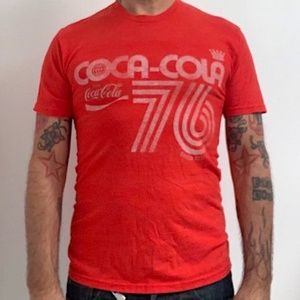 Vintage COCA-COLA 76 Division Atletica TS 70s